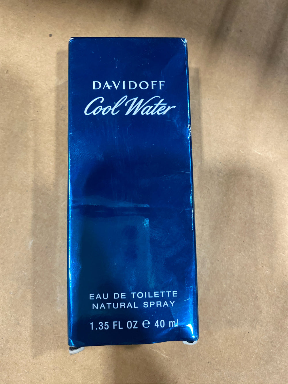 DavidOff Cool Water Eau De Toilette, Cologne, Size 1.35 oz, for Men, 1 Count, Scent Fresh - B6 - 1140