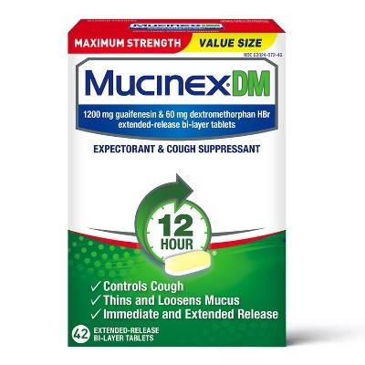 Mucinex Maximum Strength Cough & Congestion Relief