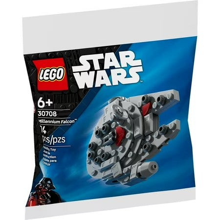 LEGO Star Wars Millennium Falcon Mini-Build - Space Ship Building Toy for Kids, Ages 6+ - 30708 - G7 - 1844