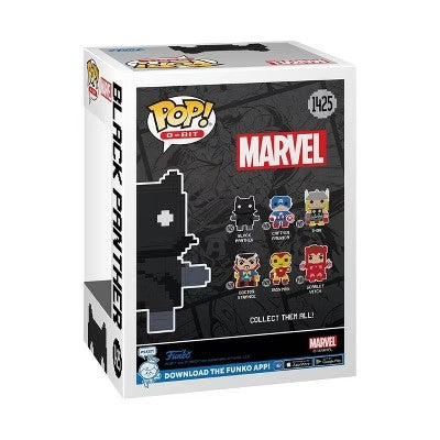 Funko POP! Marvel: 8-Bit Black Panther Figure - F14 - 1792 -K6-0059