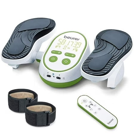 Beurer Vital Legs EMS Booster for Circulation on Feet & Calves, Reduces Swelling & Cramps, FM250 - J6-0235 -J7-0236