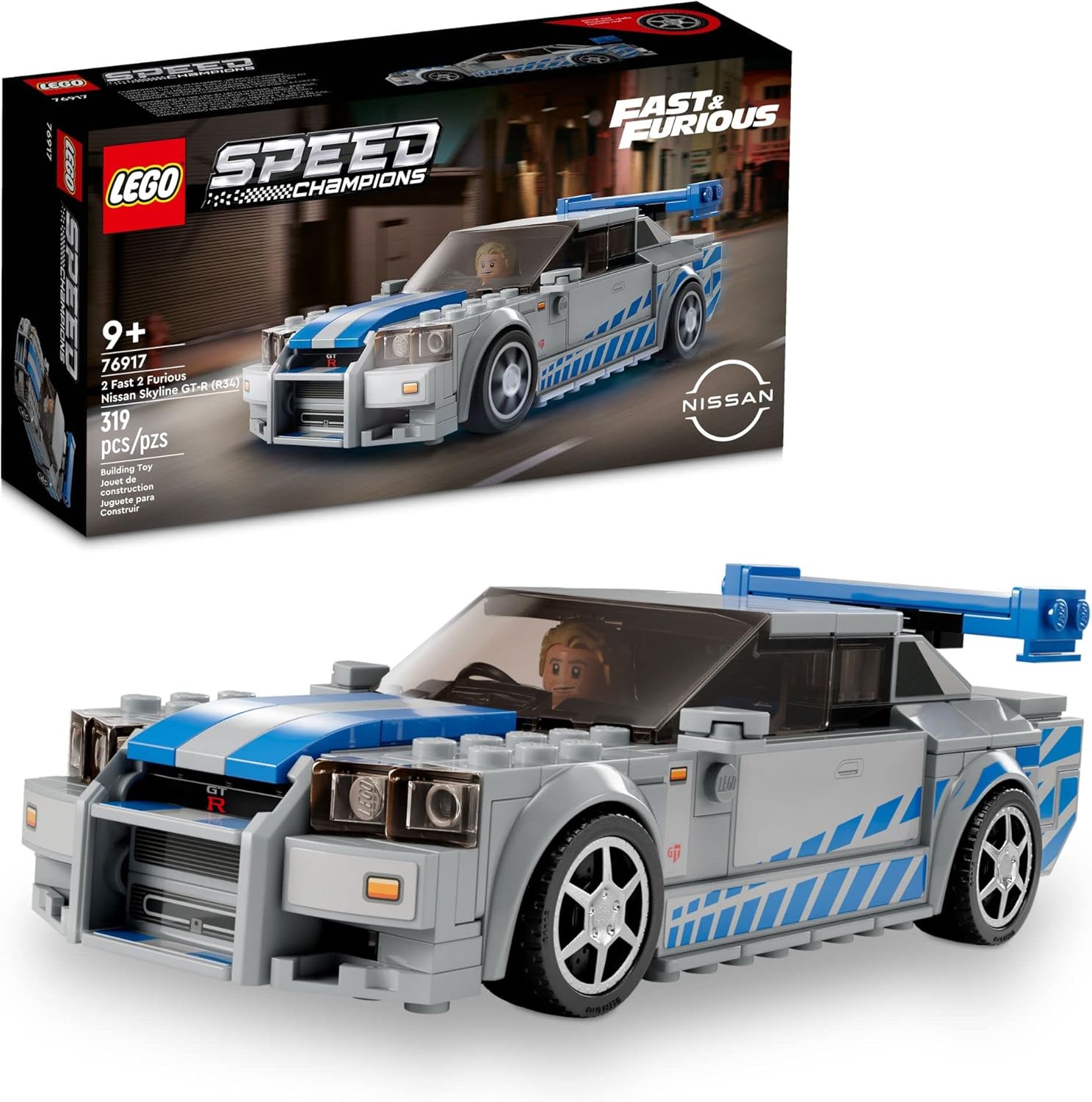 LEGO Speed Champions 2 Fast 2 Furious Nissan Skyli
