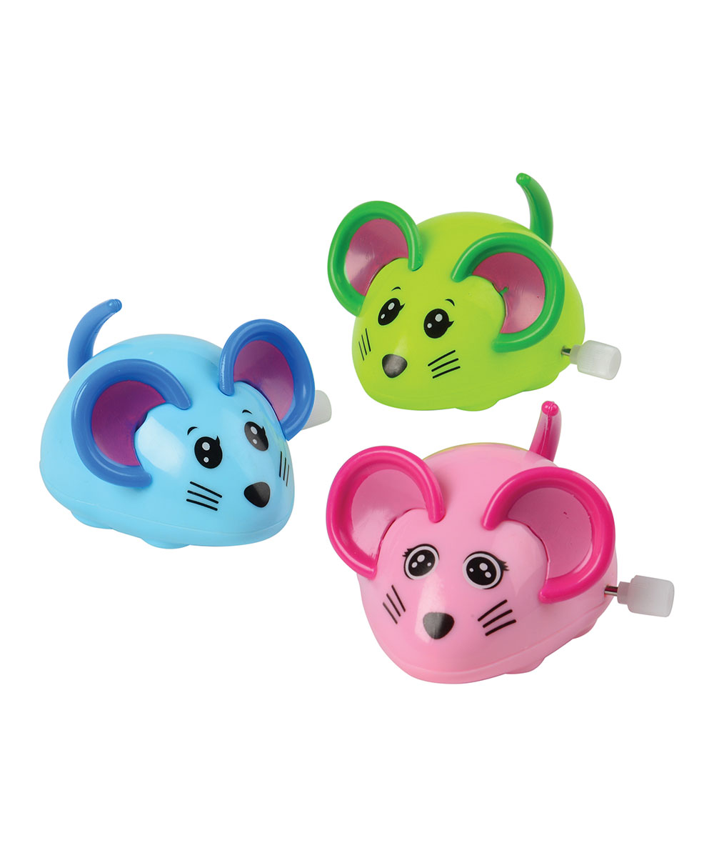 (Price/Dozen)U.S. Toy 4524A Wind up Mice - B2 - 1336