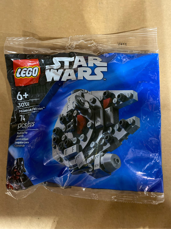 LEGO Star Wars Millennium Falcon Mini-Build - Space Ship Building Toy for Kids, Ages 6+ - 30708 - L3 - 1387