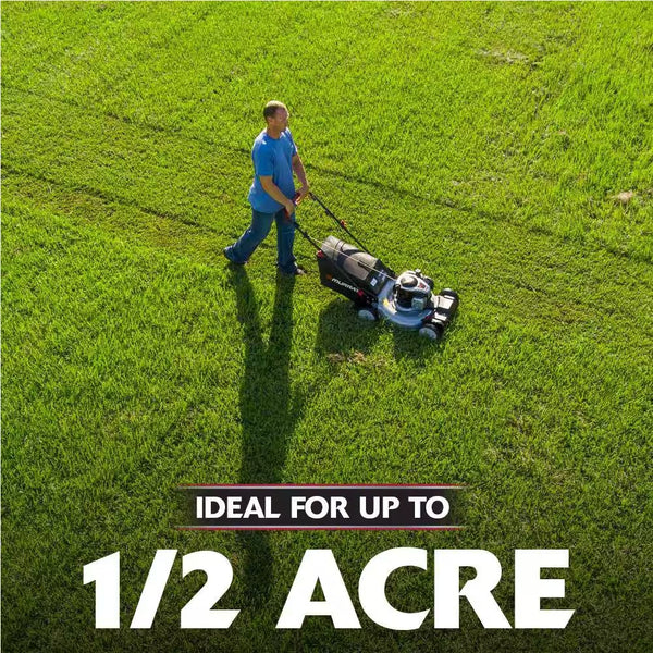 Murray 22 in. 140 cc Briggs & Stratton Walk Behind Gas Self-Propelled Lawn Mower with Front Wheel Drive and Bagger 1947