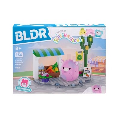 Squishmallows Patty s Farmers Market Building Set - 136pc - B14-1355