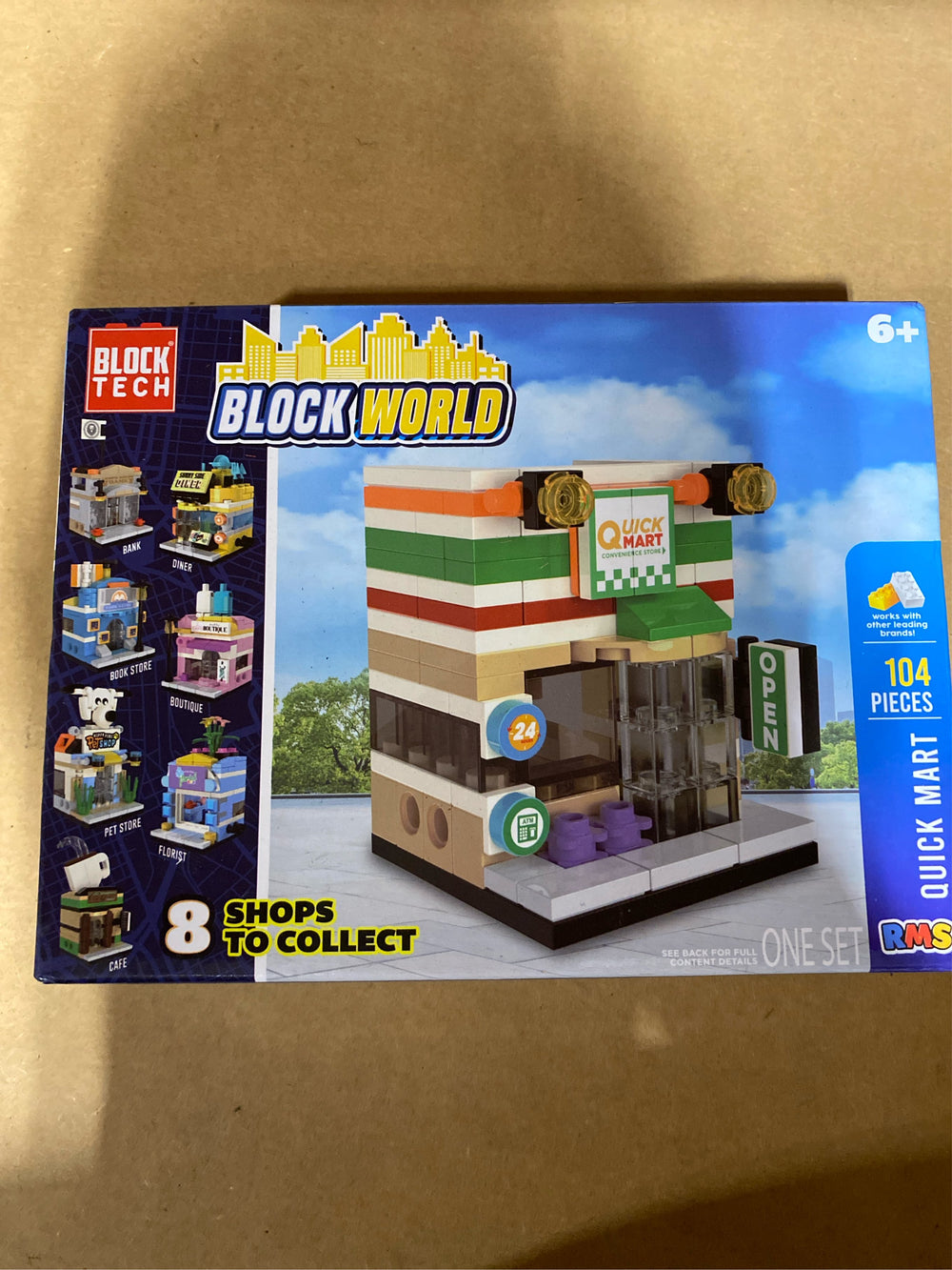 Blockworld Quick Mart Set - F8 - 158