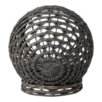 Huntley Pet Rattan Cat Bed Condo, Elevated with Round cushion - B7 - 524