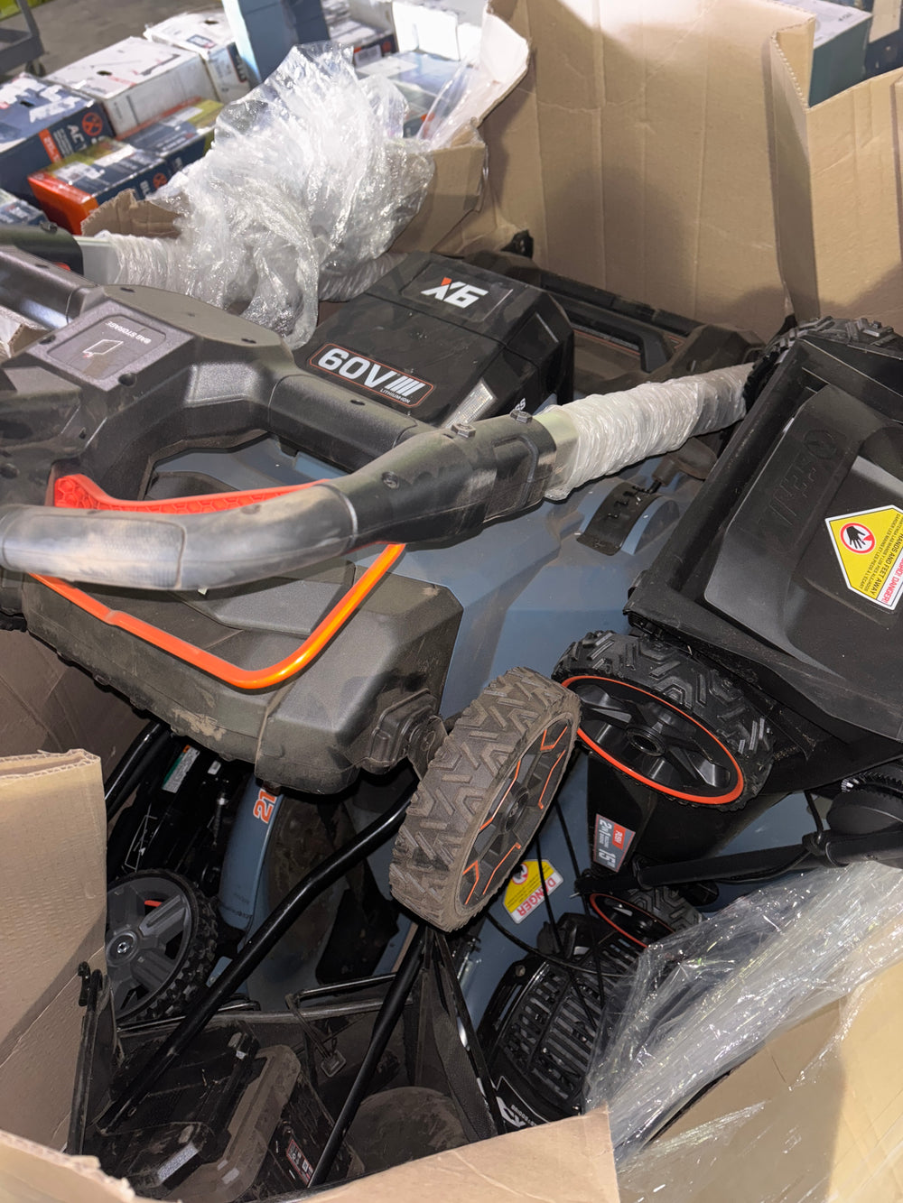 Pallet #0233 (4 Mowers total)