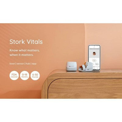 Masimo Stork  Vitals FDA Cleared Smart Home Baby Monitoring System - G5 - 864