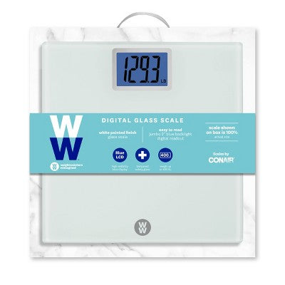 Super Large LCD Display with Backlight White - Weight Watchers - C2 - 1316