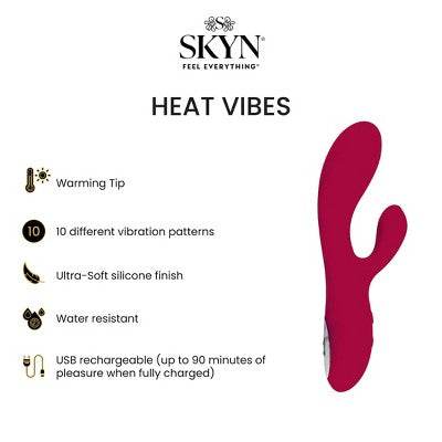 SKYN HeatVibes Heated Personal Massager - F8 - 986