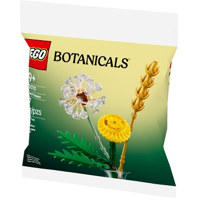 LEGO Botanicals Field Flowers Building Kit - G5 - 747 -A6-1128 -C7-1160