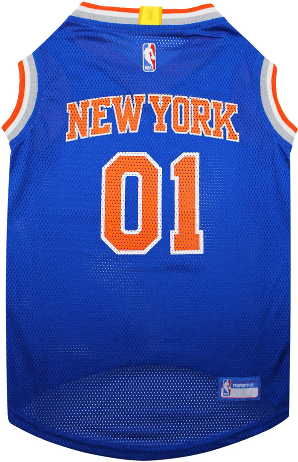 Pets First NBA New York Knicks Pet Jersey Size Large - L10 - 1648