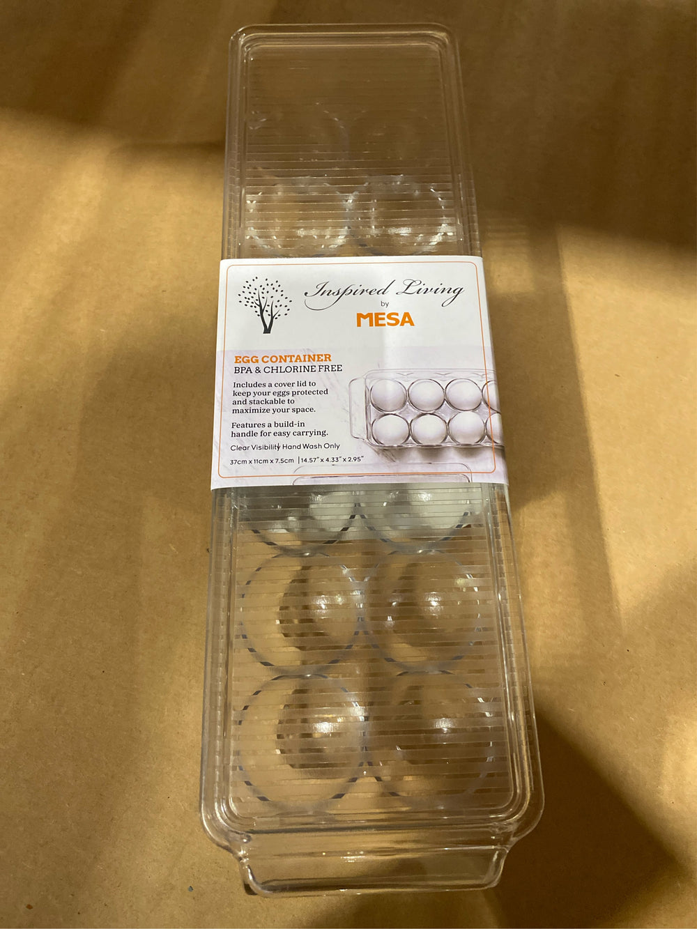 Clear 14-Egg Holder - G5 - 23