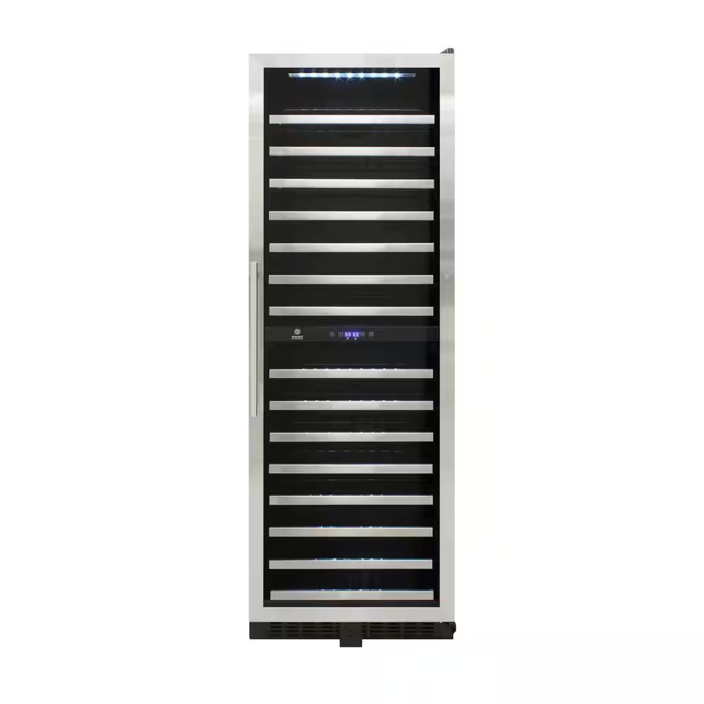 23.5 in. W 155 Wine Bottle Dual-Zone Wine Cooler - 1