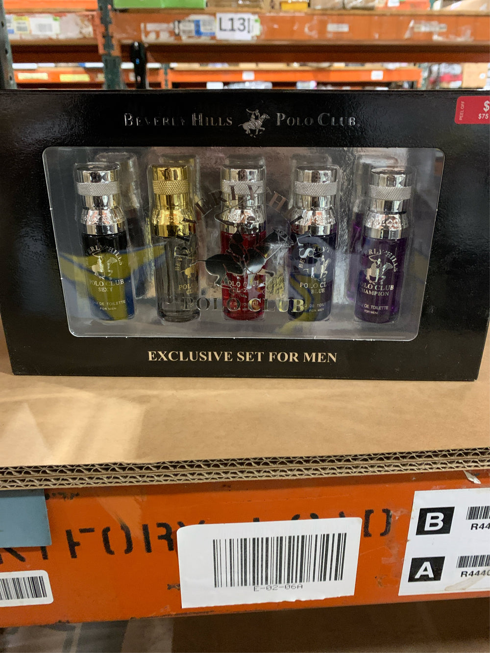 Beverly Hills Polo Club 5 Piece Mini Gift Set Exclusive for Men, EDT Eau De Toilette 5 Mini 0.5oz Bottles -F13-0218