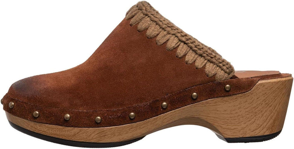Antelope Women's Hedy Suede Wedge Mules - Size 36 - B5 - 1395