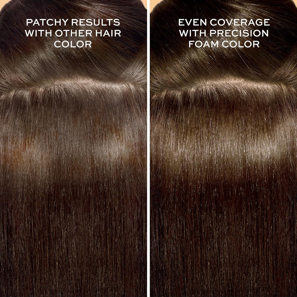 (Lot of 2) John Frieda Precision Foam Colour, Deep Brown Black 3N, Full-coverage Hair Color Kit, Anti-Fade Gray Coverage, Deep Color Saturation Hair Dye, 1 Application - L10 - 171
