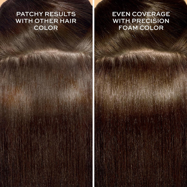 (Lot of 2) John Frieda Precision Foam Colour, Deep Brown Black 3N, Full-coverage Hair Color Kit, Anti-Fade Gray Coverage, Deep Color Saturation Hair Dye, 1 Application - L10 - 171