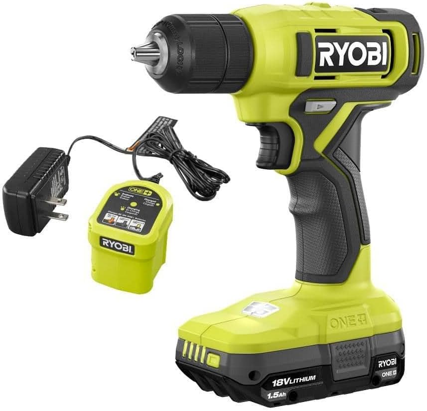 ONEAND 18V Cordless 3/8 in. Drill/Driver KIT with 1.5 AH Battery and Charger B1727