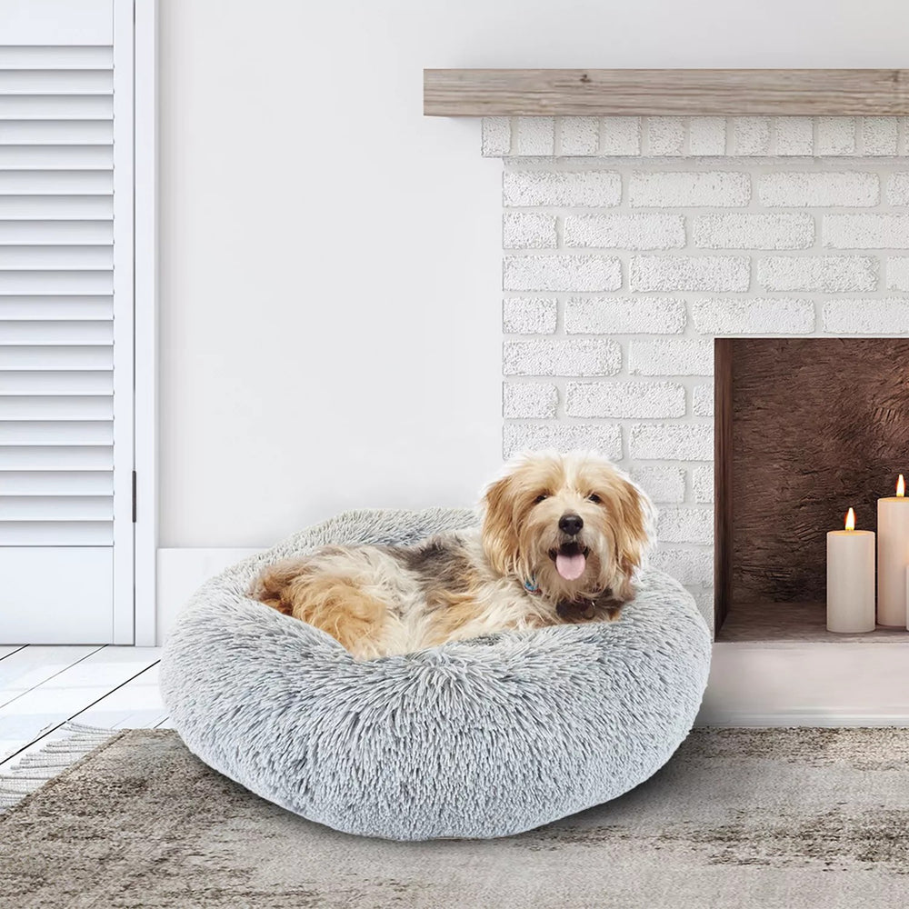 Precious Tails Super Lux Faux Fur Doughnut - E12 - 283