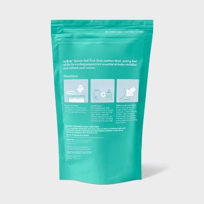 Epsom Salt - Peppermint Scent - 2lb - up&up  -F10-1869