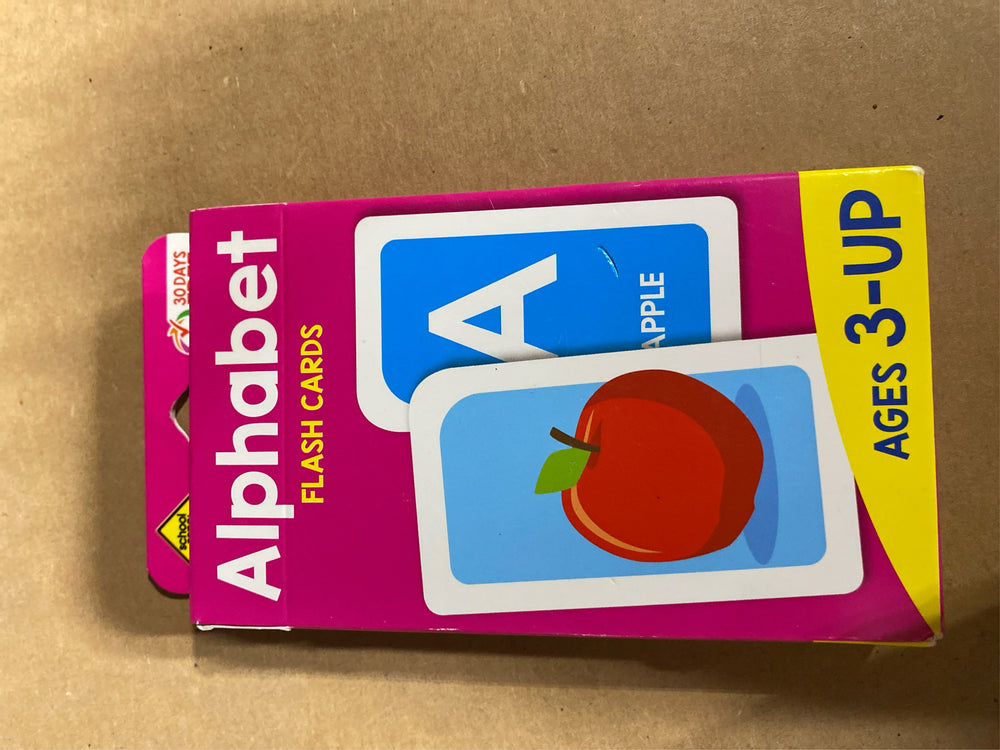 School Zone Publishing Alphabet Flash Cards - F5 - 1742