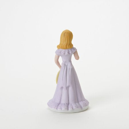 Enesco Growing up Birthday Girls Blonde Age 12 Figurine, Porcelain Multicolor 5.8in H - G9 - 154
