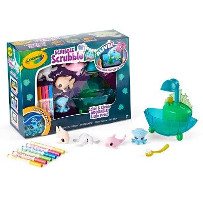 Crayola Scribble Scrubbie Ocean Glow Lagoon - F8 - 1018
