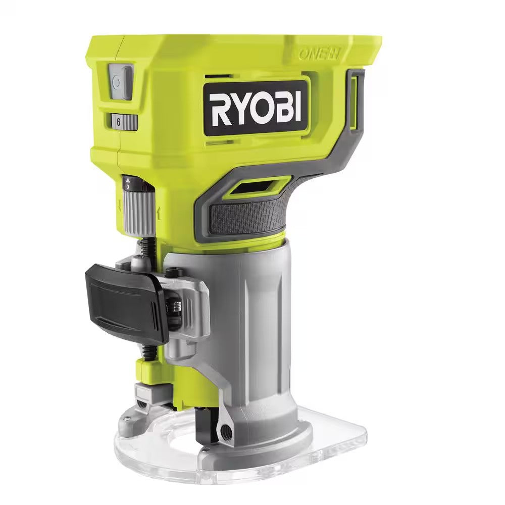 RYOBI ONE+ 18V Cordless Compact Fixed Base Router (Tool Only) B1726