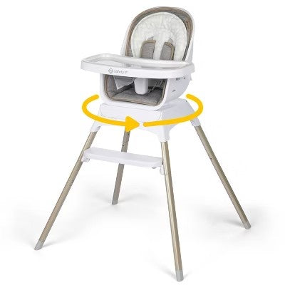 Safety 1st Grow and Go Rotating High Chair - French Gray - D9 - 1300