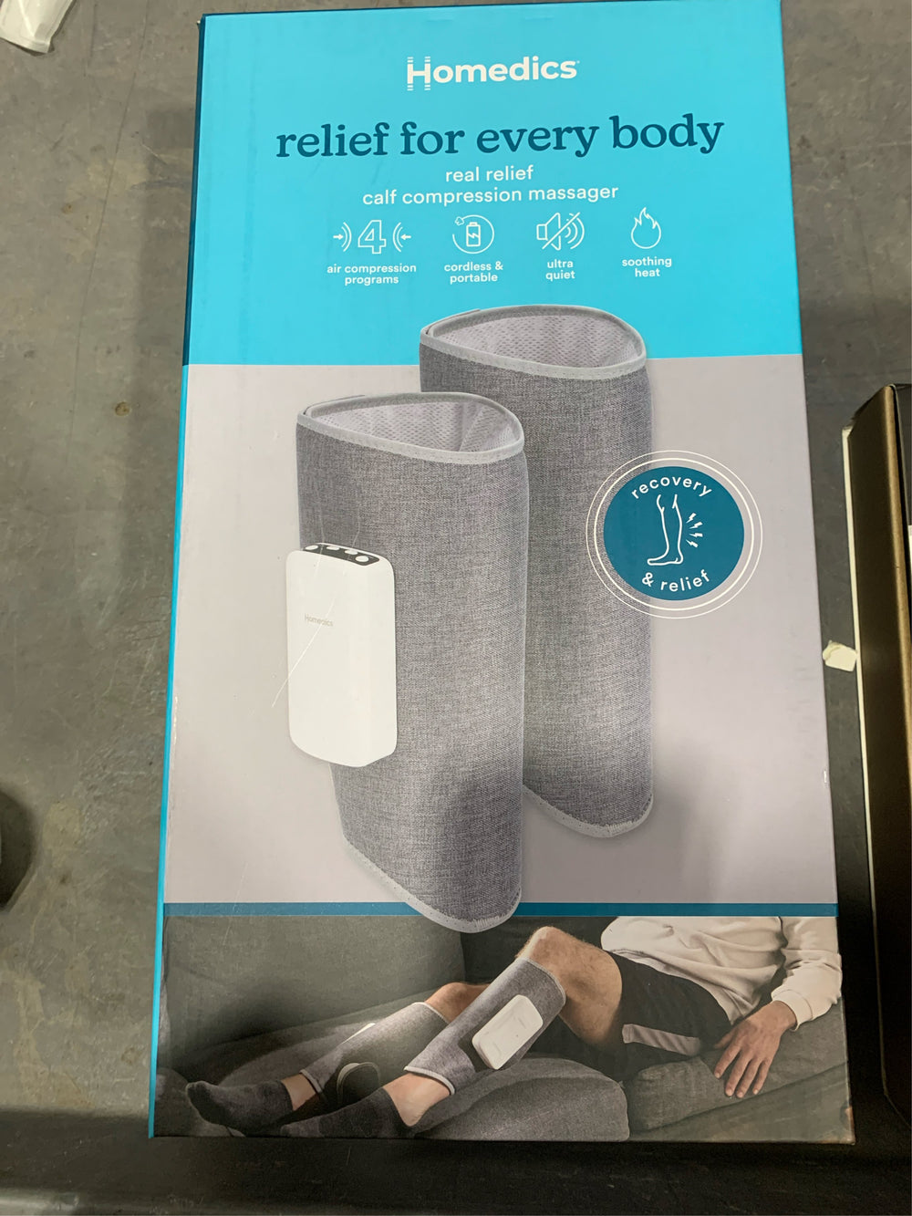 HoMedics Real Relief Calf Compression Massagers - G13 - 921 -A7-1166 -A7-1167 -A7-1168 -A7-1169 -A7-1170
