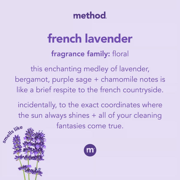 (Pack of 2) Method French Lavender Scent All Purpose Cleaner Liquid 28 oz - B14 - 674 -K6-0057