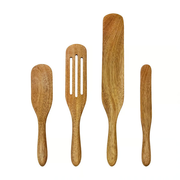 Mad Hungry Natural Acacia Wood Spurtle Set -B8-1215