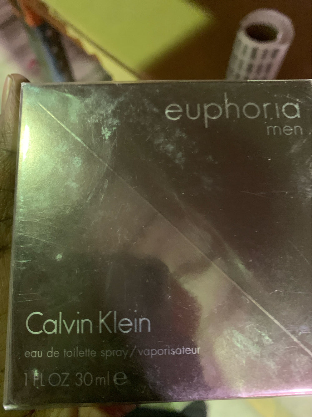 Calvin Klein Euphoria Men Eau De Toilette Spray, 1 Oz -L8-0162 -L8-0165 -L8-0166 -B7-0396 -B7-0397