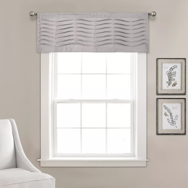 Lush Decor Wave Texture Valance