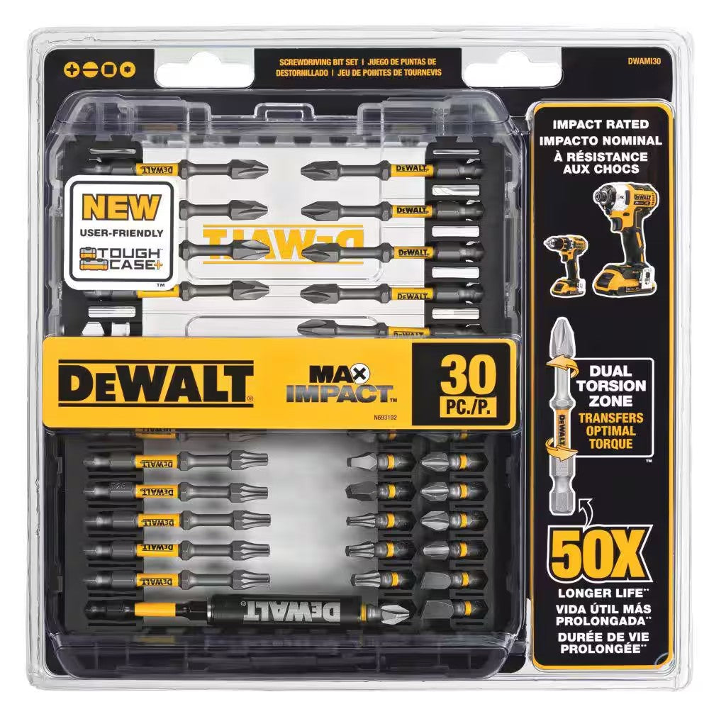 MAX IMPACT Screwdriving Set (30-Piece) - C3 - 324
