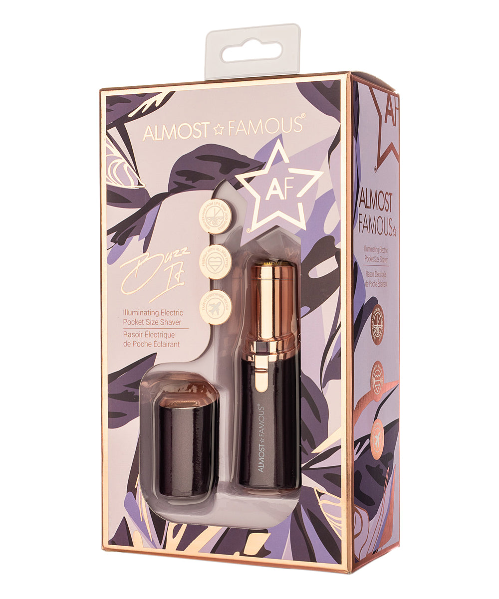 Almost Famous Epilators Purple-Black - Twilight Buzz It Facial Hair Removal Wand - F8 - 1739