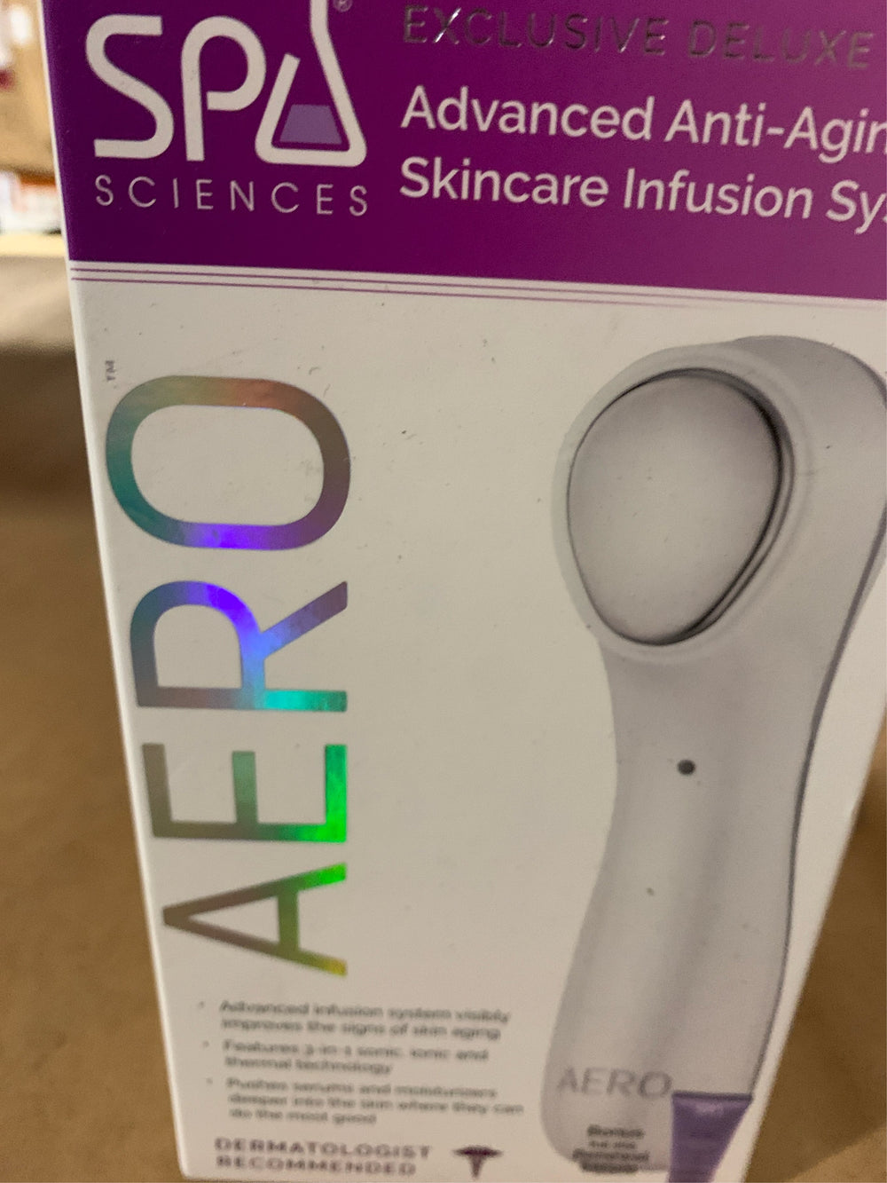 Spa Sciences Aero Advanced Skincare Infusion System -E2-1801
