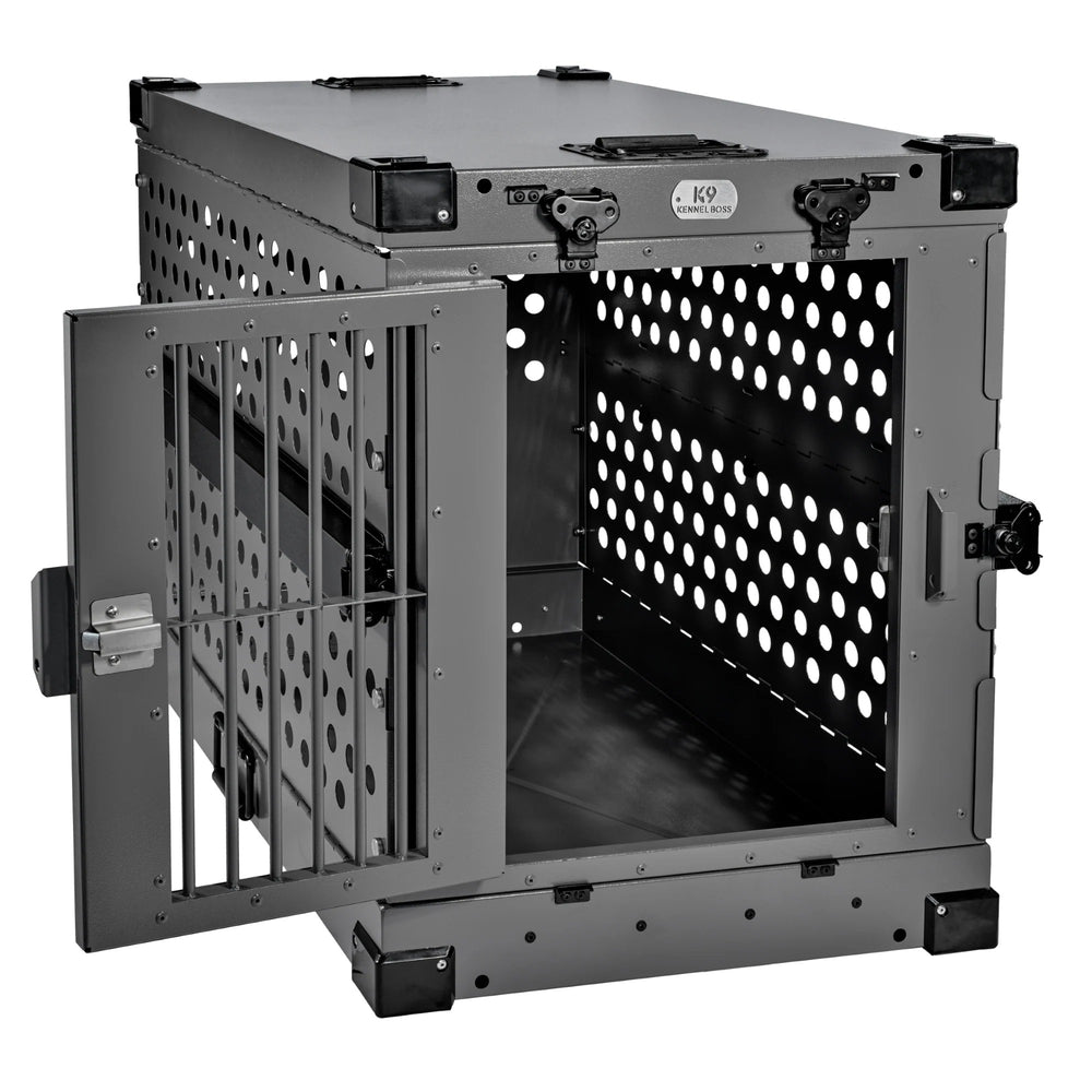 K9 KENNEL BOSS Wire Dog Crate Medium 2.98-ft L x 2.1-ft W x 2.41-ft H -D3-0334