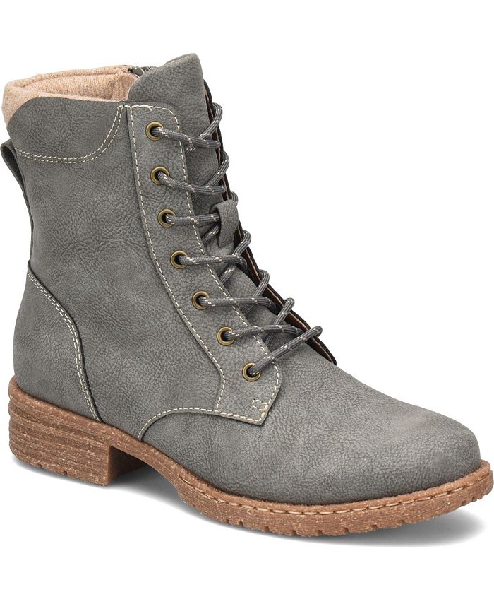 b.o.c. Women's Claudia Inside Zipper Comfort Bootie - Gray - 8M - C7 - 377