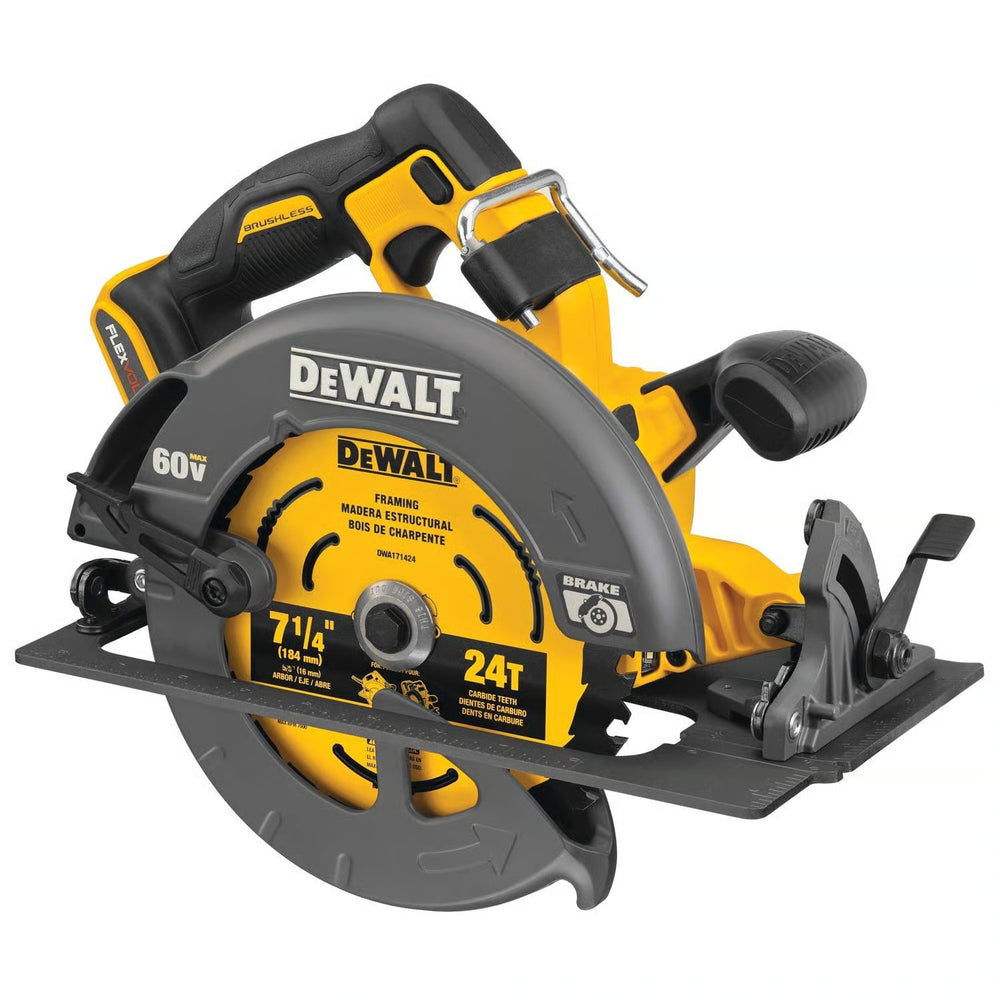 DeWalt 60V MAX 7-1/4 in. Cordless Brushless Circular Saw Tool Only 1862