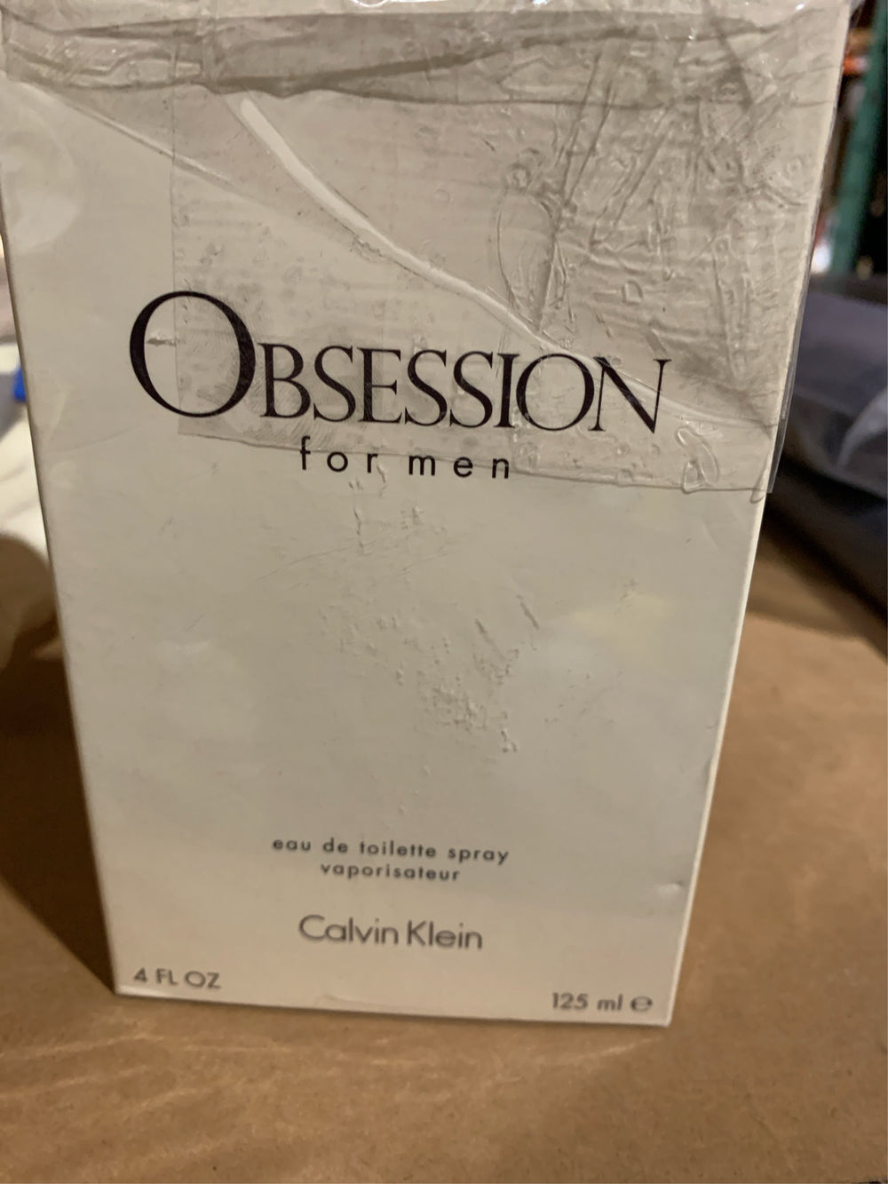 Calvin Klein Obsession Eau De Toilette Spray for Men - 4.0 Fl Oz -F6-0040