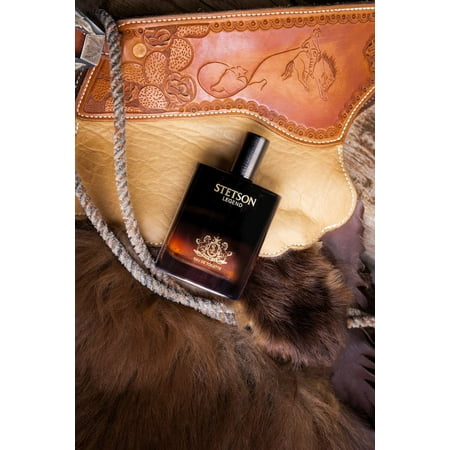 Stetson Legend Eau de Toilette, Bold Cologne Fragrance for Men, 3.4 fl oz - K3 - 1452