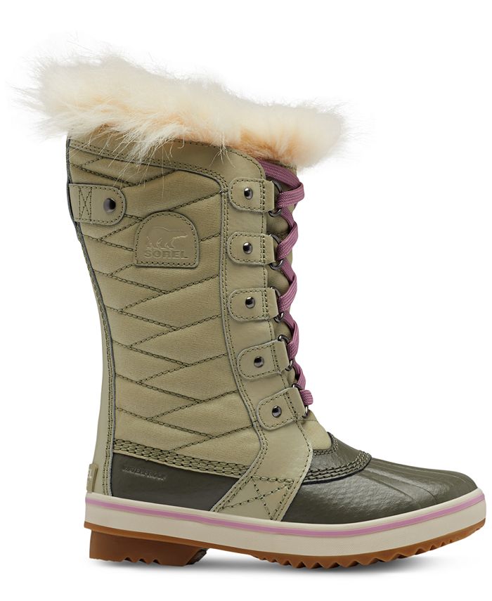 Sorel Youth Unisex Tofino II Boots - Green - 1 Youth -B1-0434