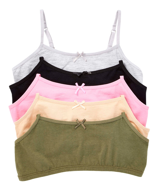 Olive Joelle Crop Training Bra Set - Girls Size Medium - B6 - 1585