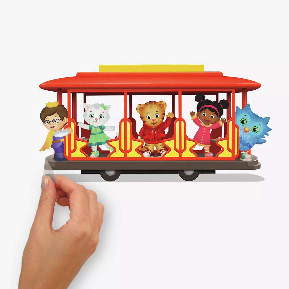 Daniel Tiger Peel and Stick Wall Decals by RoomMates - F5 - 1774