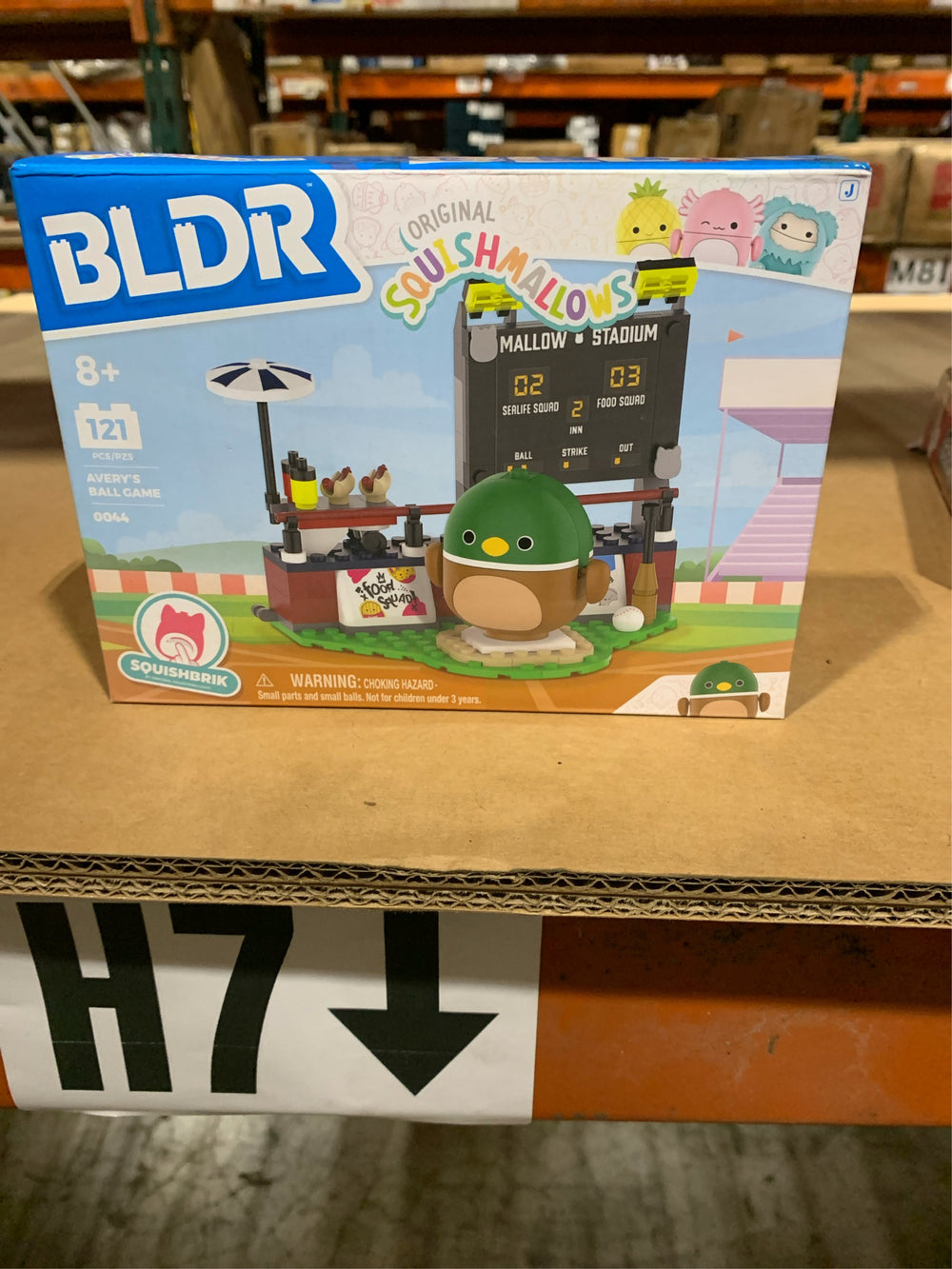 Squishmallows Avery's Ball Game Building Set - 121pc -F7-0093