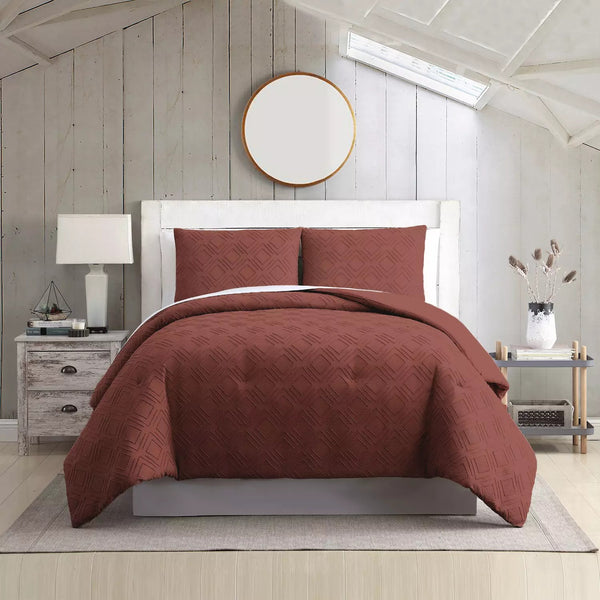 Modern Threads 3-piece Comforter & Sham Set -G9-1841